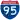 Straßenschild der I-95