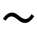 Correct JIS wave dash
