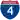 Straßenschild der I-4