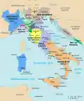 Italy in 1796