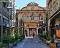 The old Banque de Salonique, often called stock exchange, in Stoa Malakopi