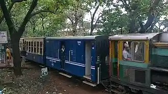 The toy train
