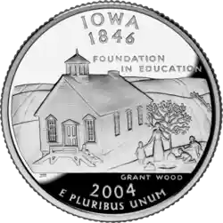 Iowa quarter