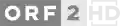 Cornerlogo von ORF 2 HD seit 9. Jänner 2012