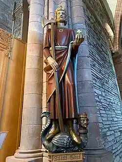 Saint Olaf in Orkney Cathedral, Kirkwall, Scotland