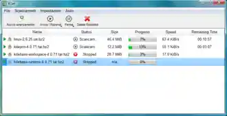 KGet su Windows Vista
