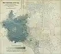Polish ethnographic map from 1912, showing the proportions of Polish population on the territory of the former Polish–Lithuanian Commonwealth, according to pre-war censuses