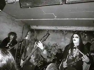 Devil Master performing live in 2024