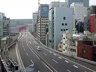 The Metropolitan Expressway in Tokyo, Japan