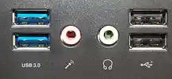 Rectangular opening where the width is twice the height. The opening has a metal rim, and within the opening a flat rectangular bar runs parallel to the top side.