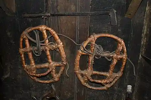 Marañóns, traditional Galician snowshoes (date?)