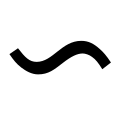 Previous Unicode wave dash (incorrect)