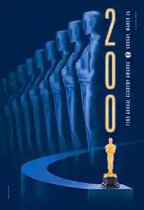 Official poster promoting the 73rd Academy Awards in 2001.