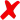 Red X