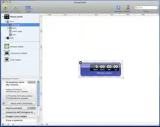 Dashcode su Mac OS X Leopard