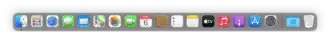 Il Dock su macOS Big Sur