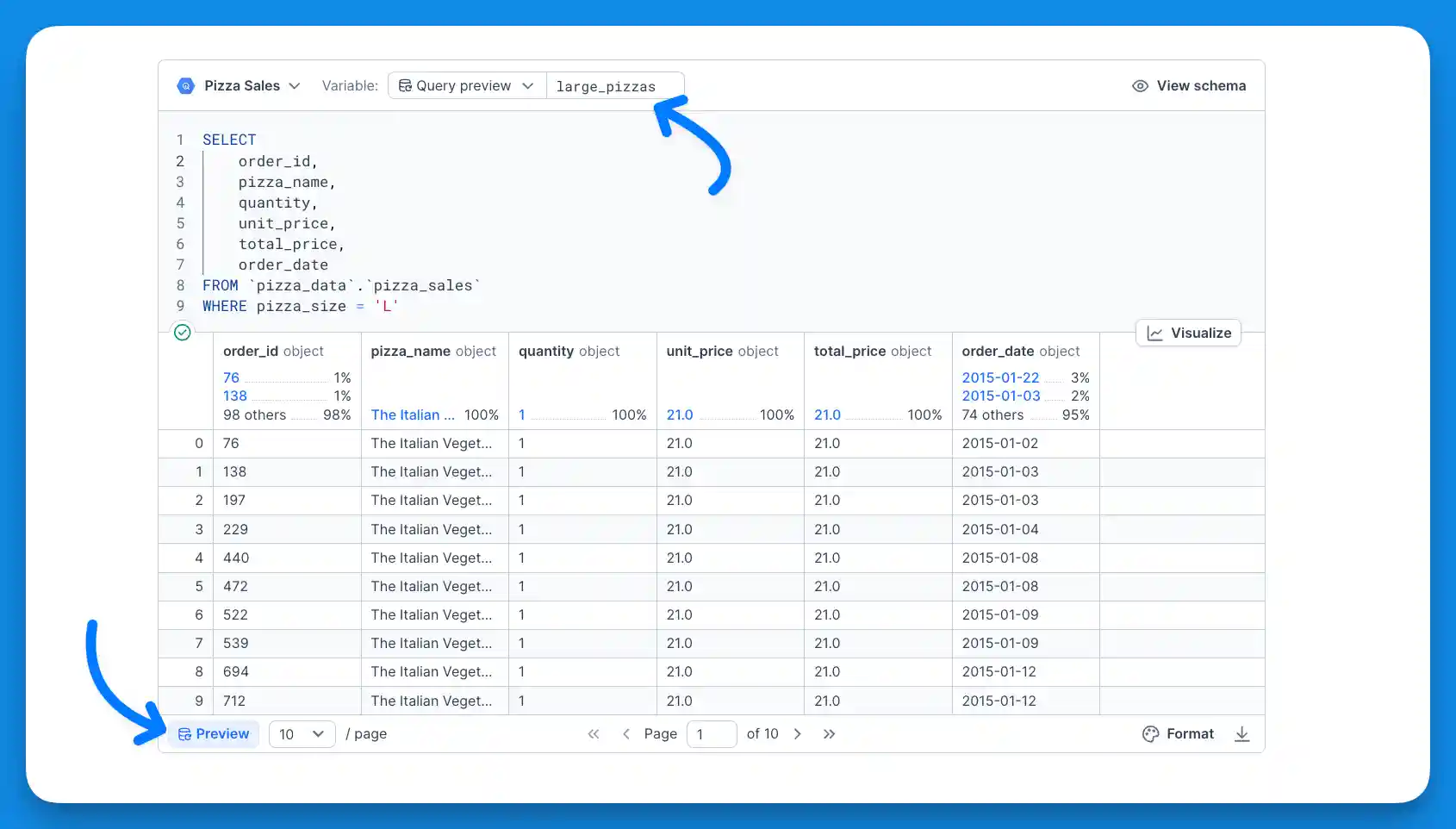 Query chaining part 1