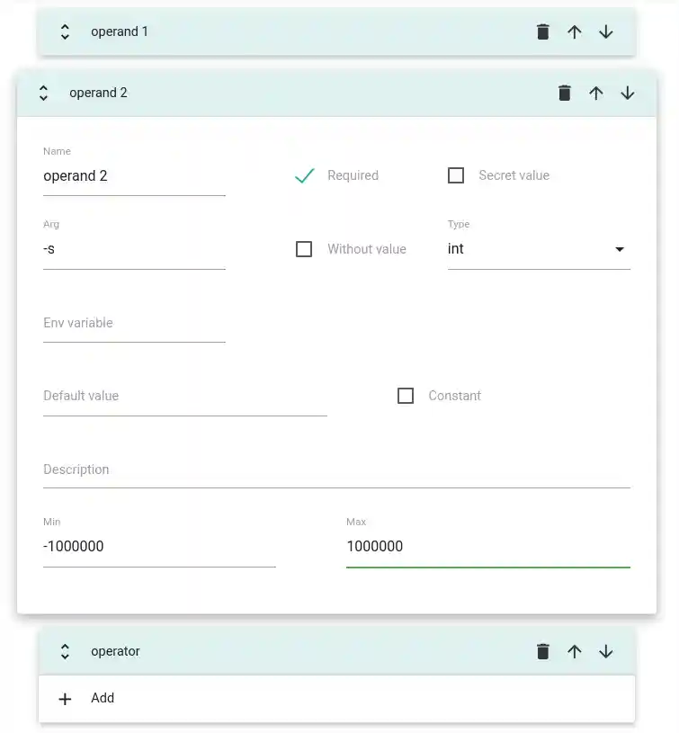 parameter-config