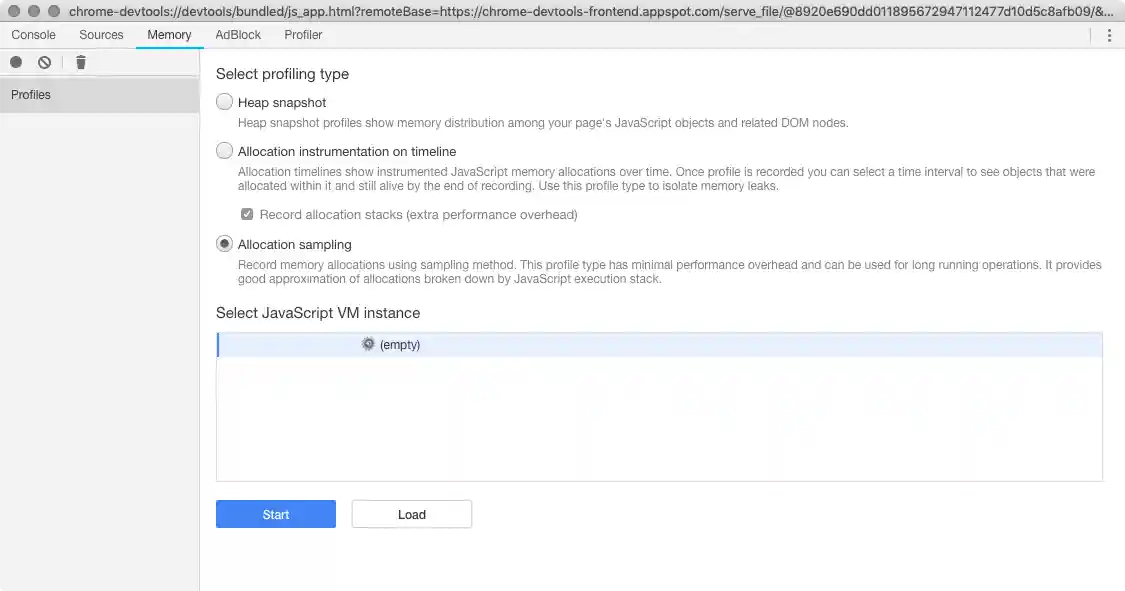 Selection allocation sampling