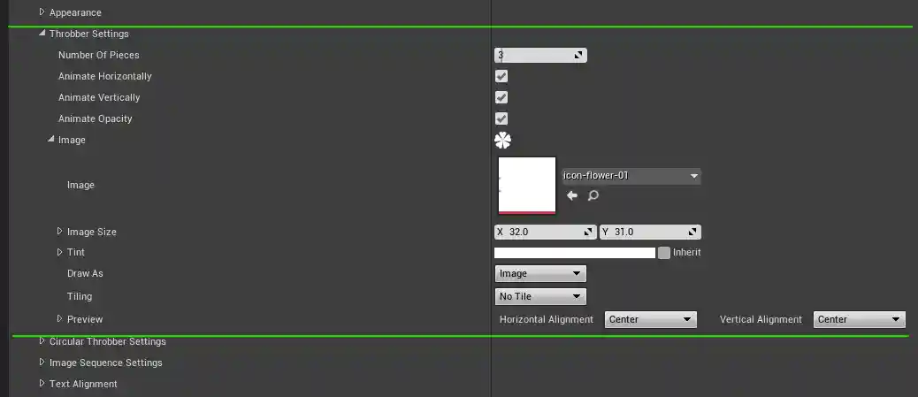 throbber-settings