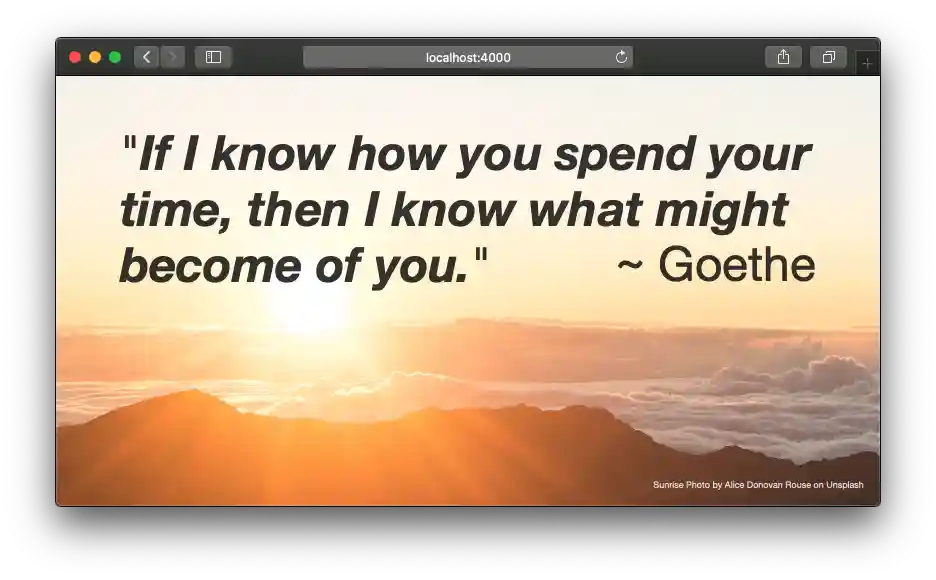 gothe-spend-your-time-quote