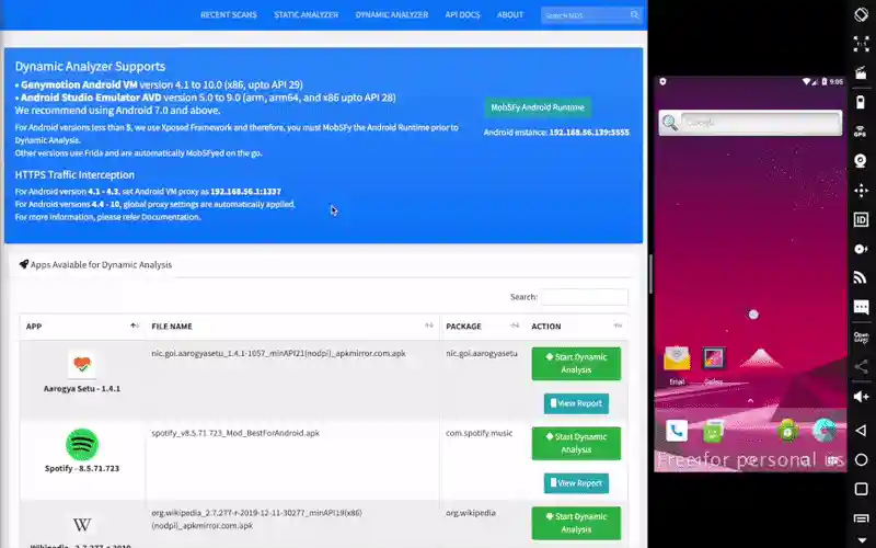 mobsf_android_dynamic_analysis
