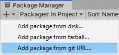 Unity Package Manager
