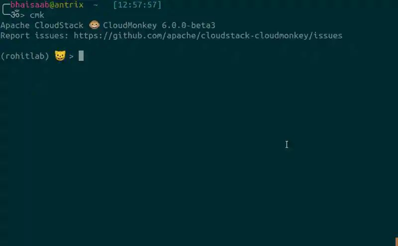 cloudmonkey on Ubuntu 18.04