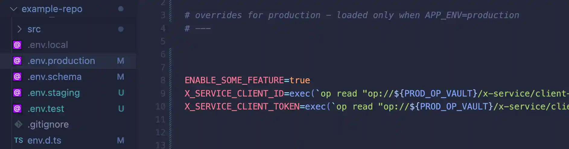 Multi-env demo