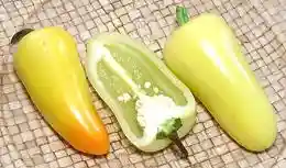 Conical Yellow Chilis