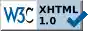Valid XHTML 1.0!