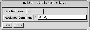 Edit Function Keys