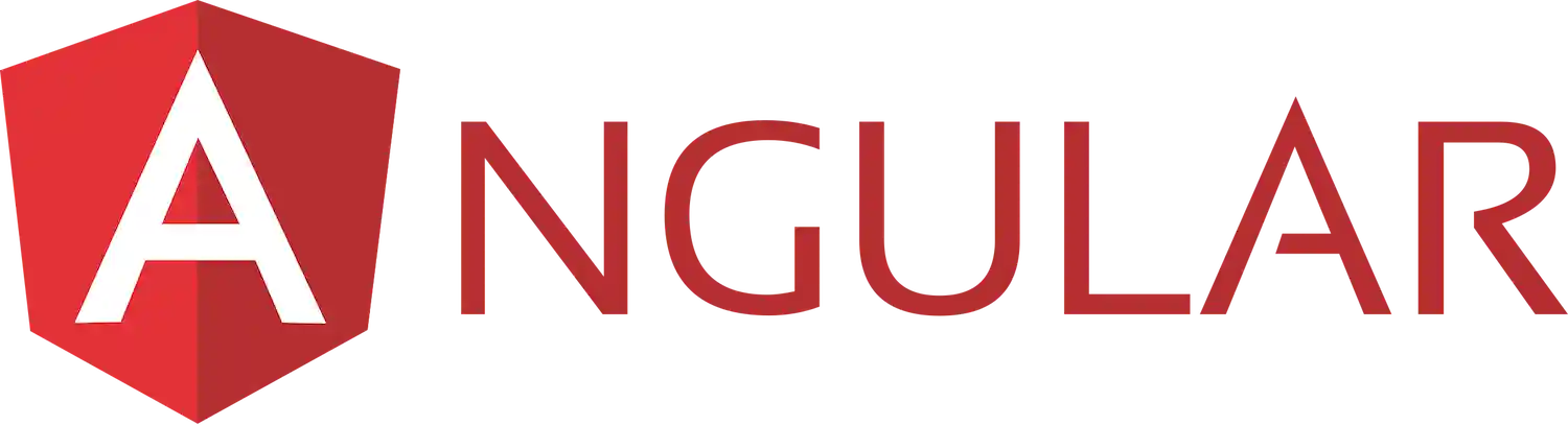 Angular logo.