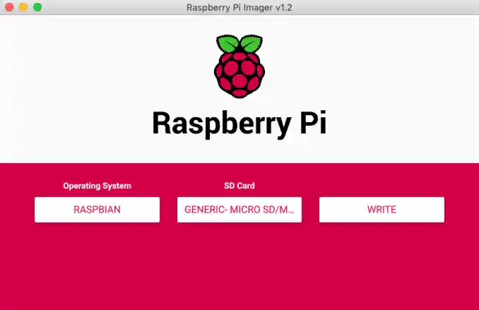 Raspberry Pi Imager Write