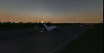 Touchdown in KSC