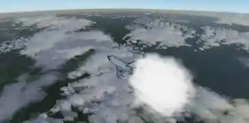During TAEM the Space Shuttle goes subsonic