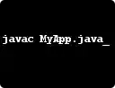 javac command examples