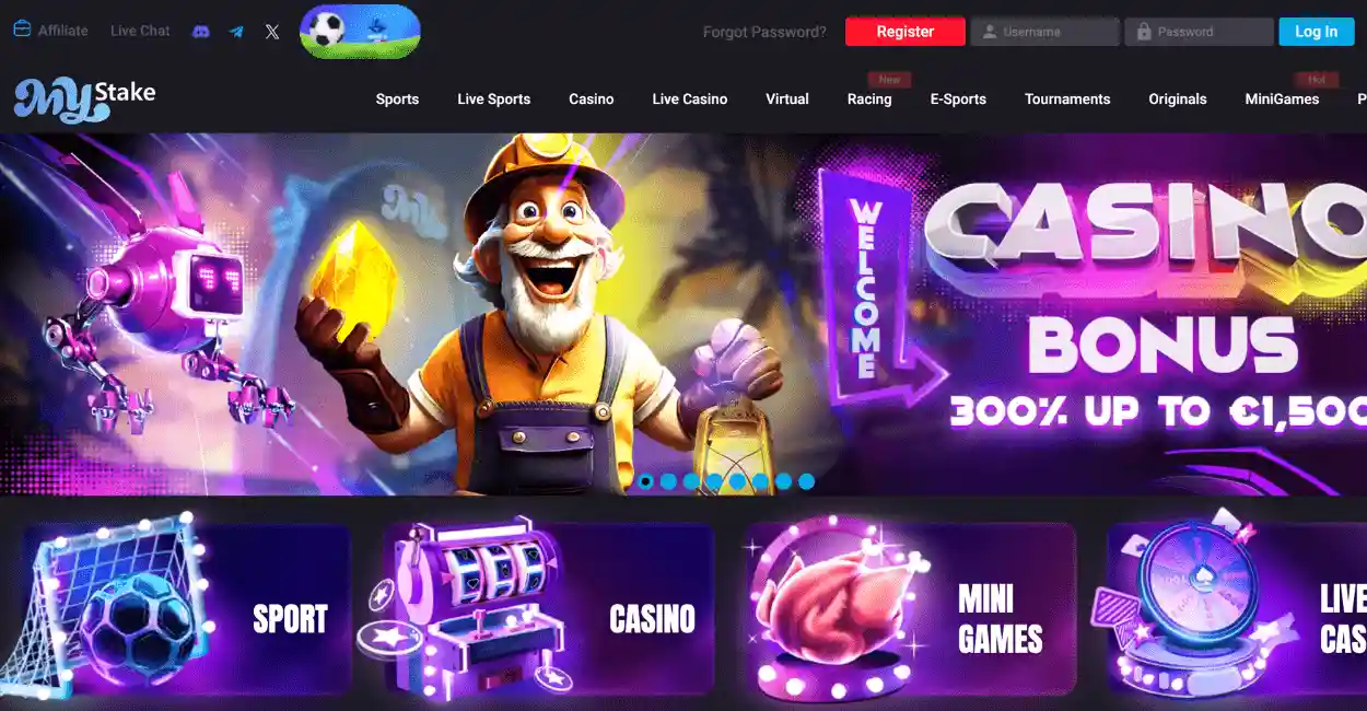 Mystake Non Gamstop Casino