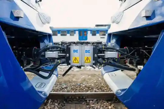 Dellner couplers coupled