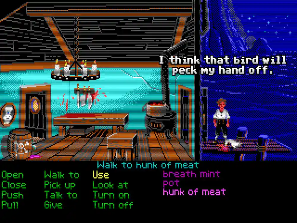 The Secret of Monkey Island -- 320×200 EGA
