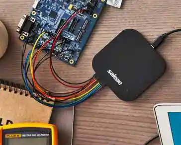 Typical logic analyzer application
