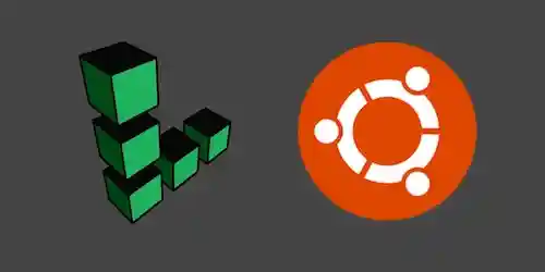 Ubuntu Linux logo, copyright Canonical Ltd. and Linode logo.