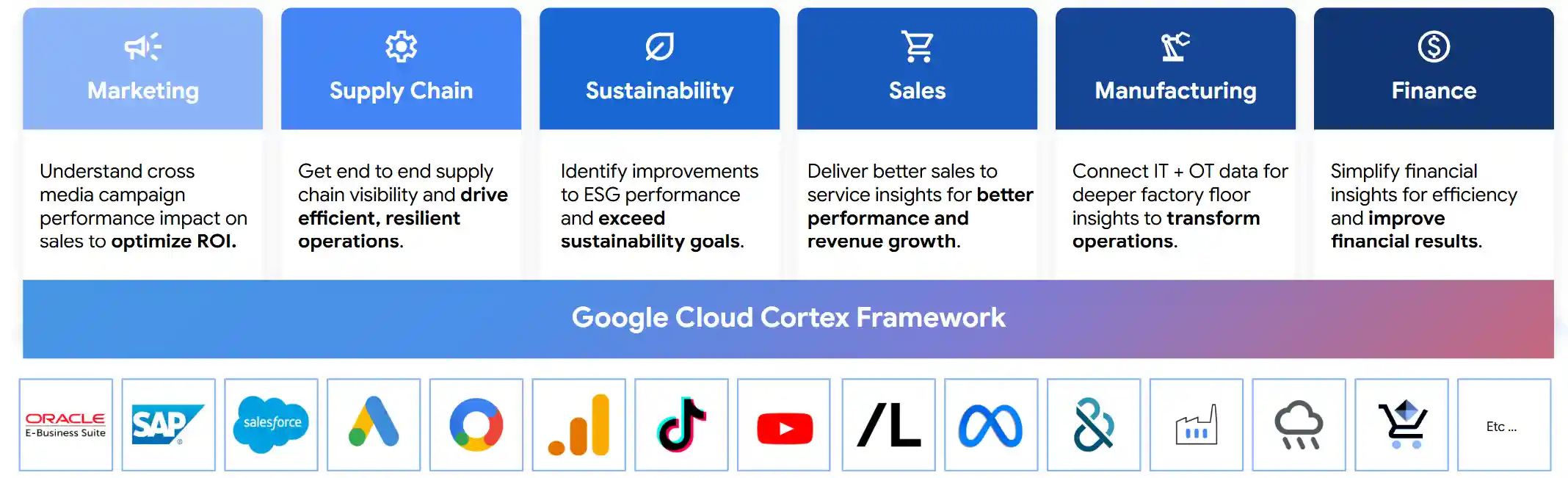 Cortex Framework business insights