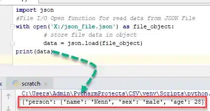 Parsing JSON file in Python