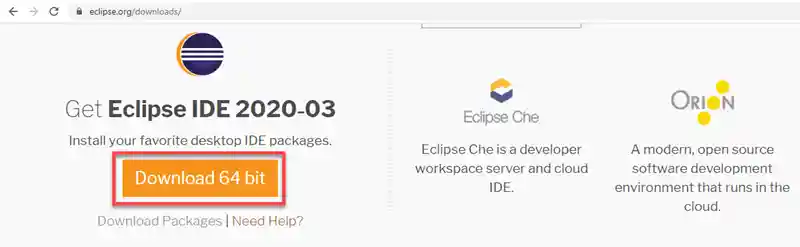Downloading and Installing Eclipse