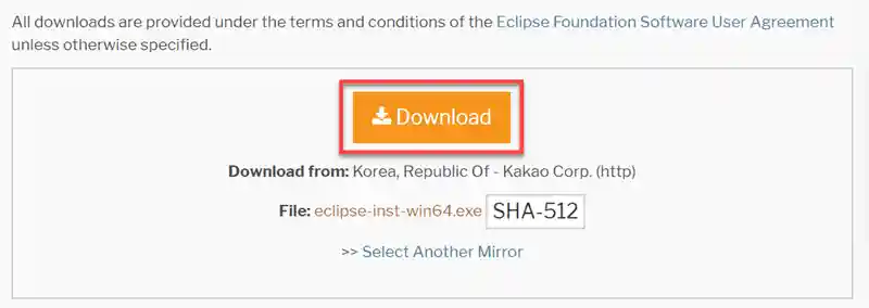 Downloading and Installing Eclipse
