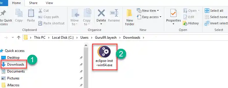 Downloading and Installing Eclipse