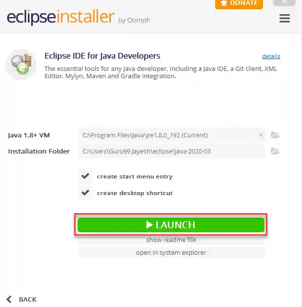 Downloading and Installing Eclipse