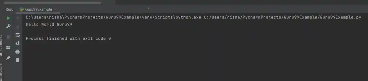 How to run Python scripts from an IDE