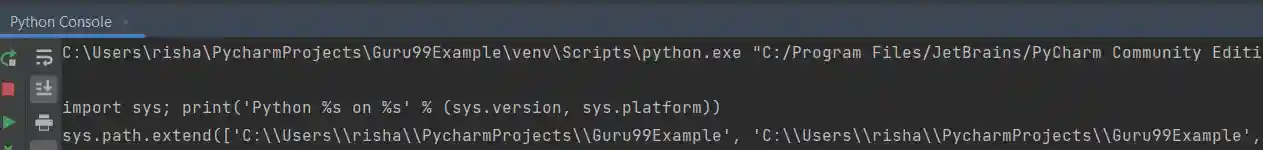 How to run Python scripts from an IDE